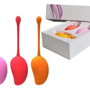 Kegel Ball Set Mango 3 Kit Pompoarismo