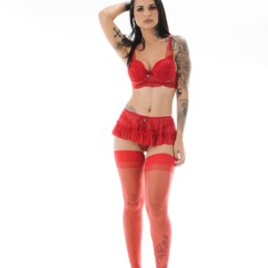 Conjunto Naty Trio Perola Libido Lingerie