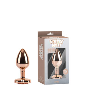 Plug Anal M Metal Rose Gold Rose Gold Gem But Plugs Chisa