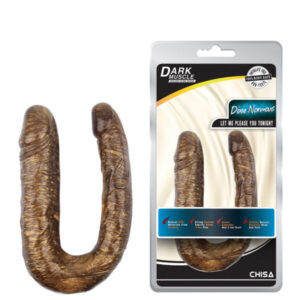 Penetrador com Ponta Dupla Dark Muscle Chisa