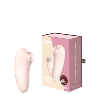 Estimulador Clitoriano Detalhe de Flor Chisa Kissen Rosebud