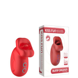 Vibrador Beijo Francês Formato Boca Kiss Fun Occlusal