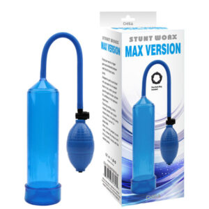 Bomba Peniana Manual com Sistema de Pêra Chisa Stunt Worx  Max Version