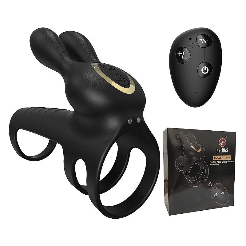 Anel Peniano duplo com Vibrador Dooley NV Toys