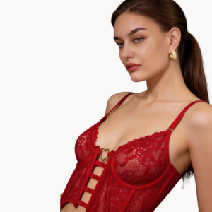 Conjunto Cropped Doce Amor Libido Lingerie