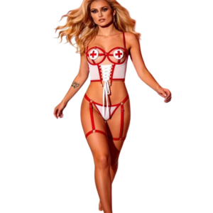 Fantasia Doutora do Prazer Libido Lingerie