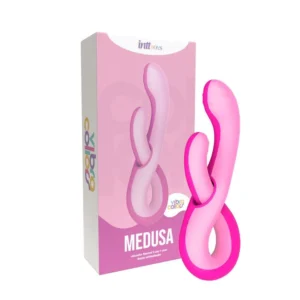 Vibrador Medusa Flexível 2 em 1 com Dupla Estimulação Intt