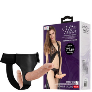 Cinta Peniana com Penetrador Duplo Harness Ultra Passionate