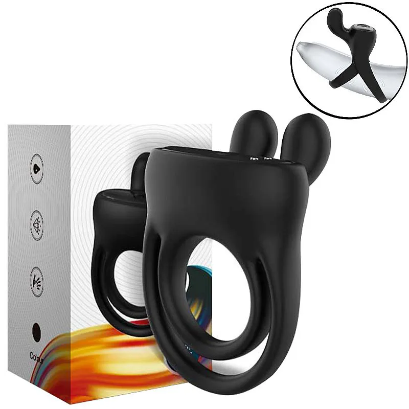 Anel Peniano Duplo com Estimulador Sexy Import