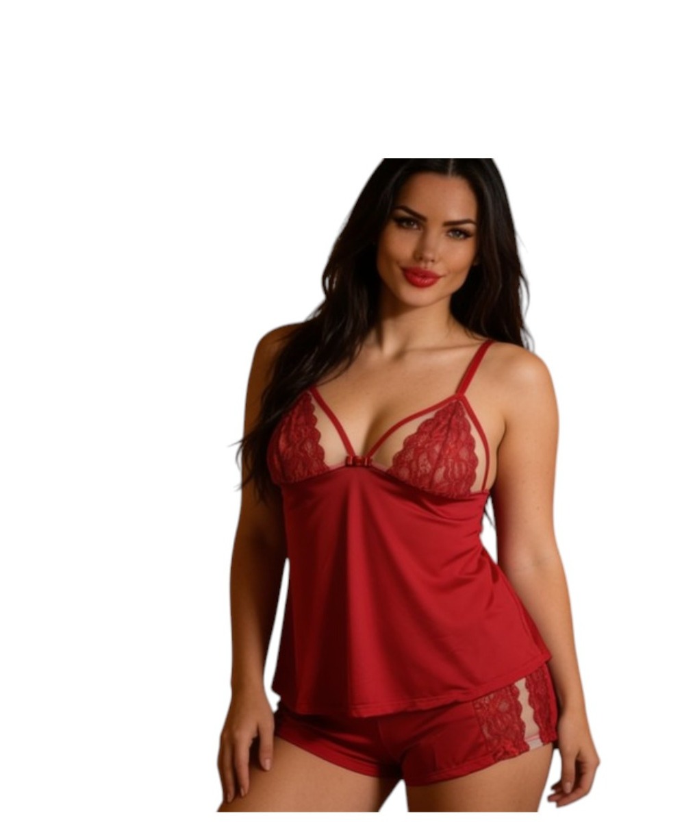 Babydoll Toque de Carinho Libido Lingerie