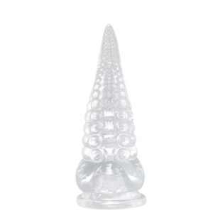 Plug Anal Formato Tentáculo Silicone Transparente