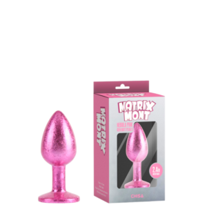 Plug Anal Rosa Marmorizado Matrix Mont Nebula Pink