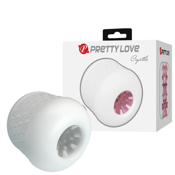 Egg Masturbador com Textura Interna Crystle Pretty Love
